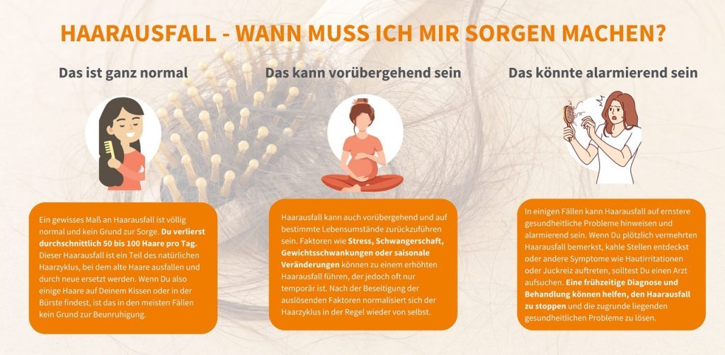 Haarausfall Stadien