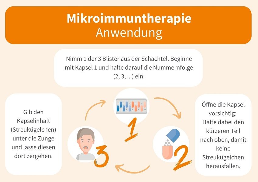 Anwendung Mikroimmuntherapie